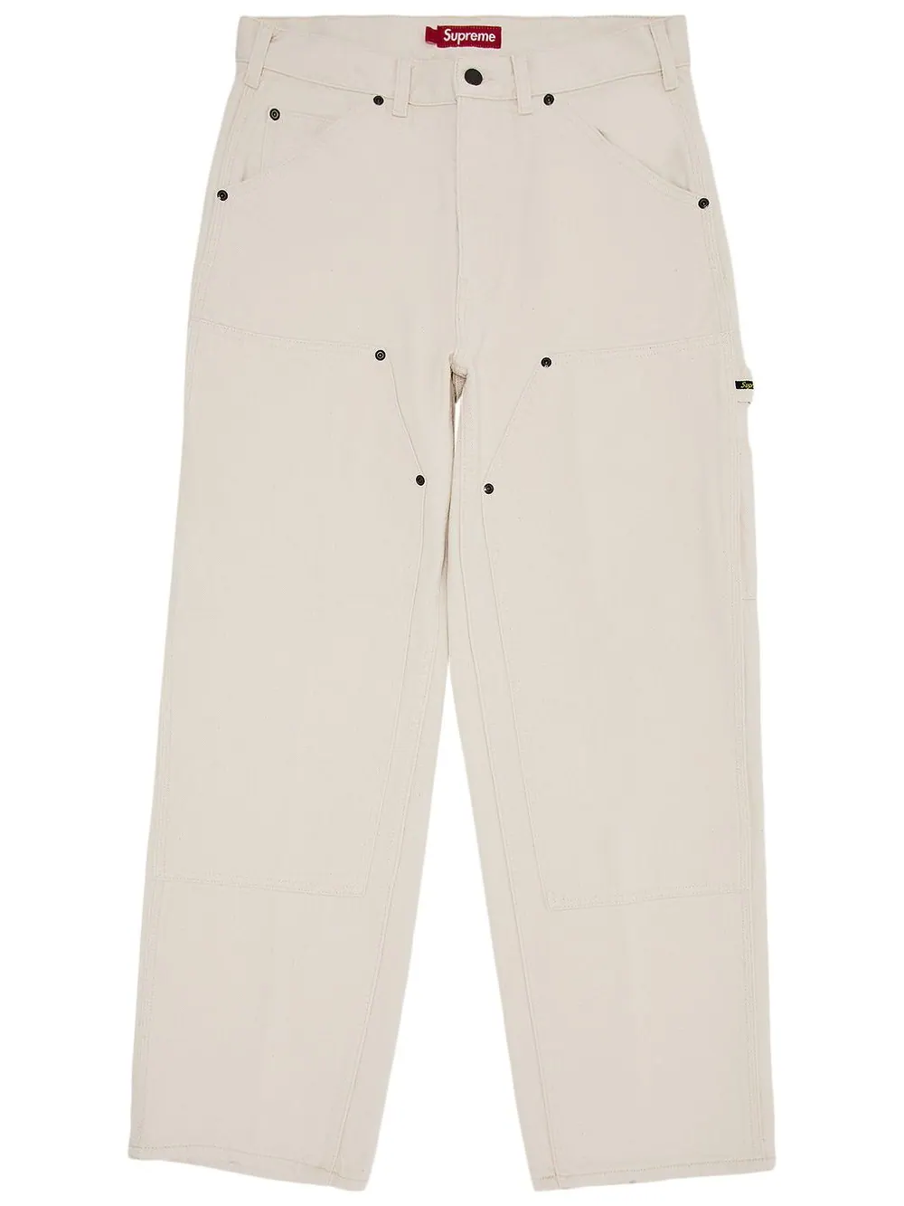 Брюки Supreme Double Knee Painter Pant 'Natural' — изображение 1 из 3, прозрачный