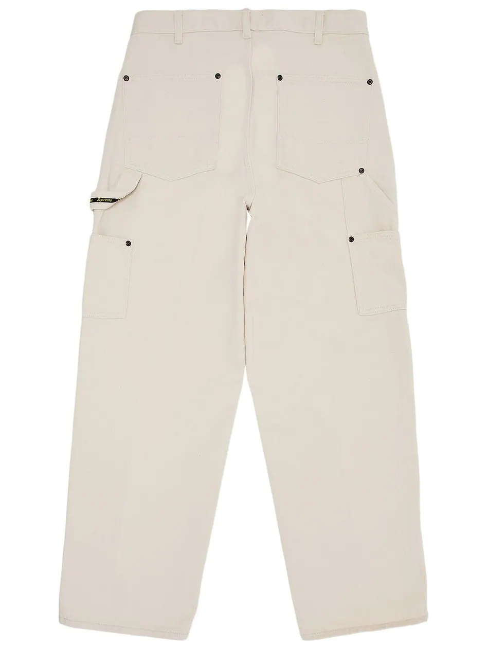 Брюки Supreme Double Knee Painter Pant 'Natural' — изображение 2 из 3, прозрачный