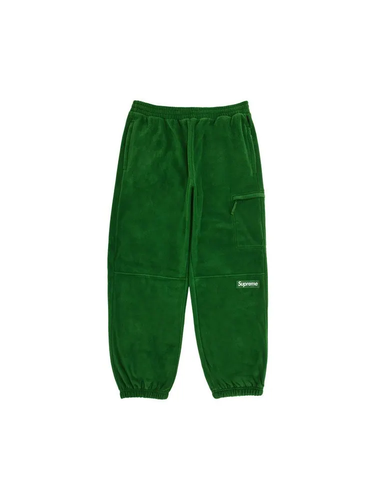 Спортивные брюки Supreme Polartec Pant 'Green' — изображение 1 из 3, зеленый
