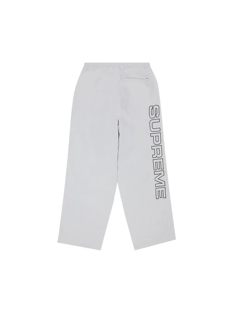 Брюки Supreme Spellout Embroidered Track Pant — изображение 2 из 3, серый