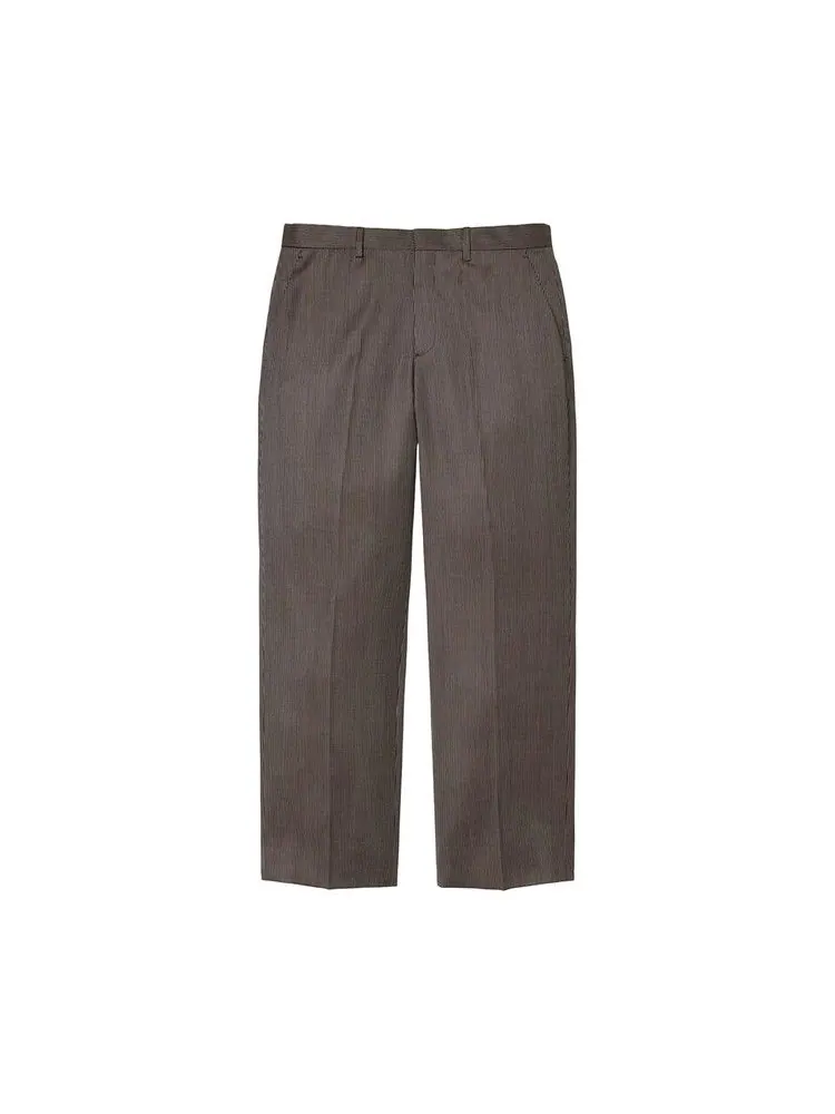 Брюки Supreme Striped Wool Trouser — изображение 1 из 2, коричневый