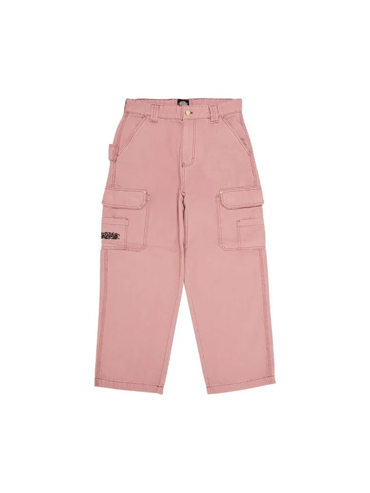 Брюки Supreme x Dickies Flannel Lined Cargo Pant — изображение 1 из 3, розовый