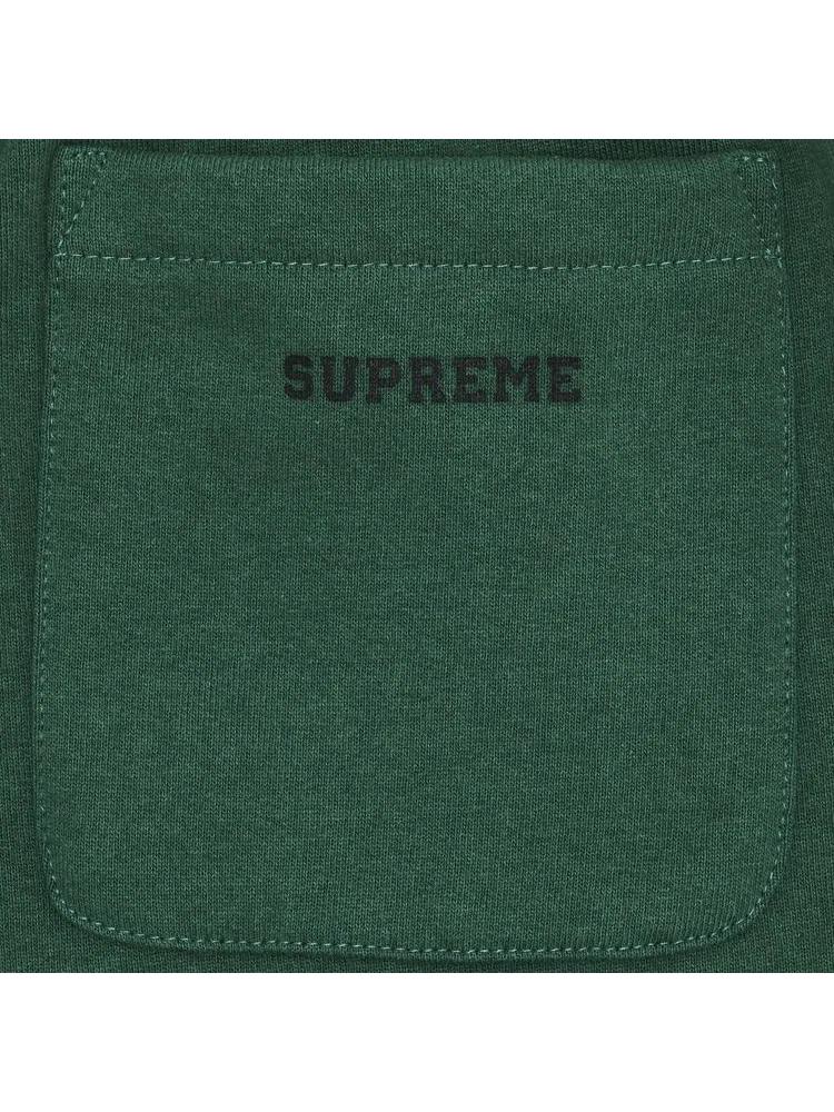 Спортивные штаны Supreme M.O.P. Sweatpant 'Dark Green' — изображение 4 из 4, темный зеленый