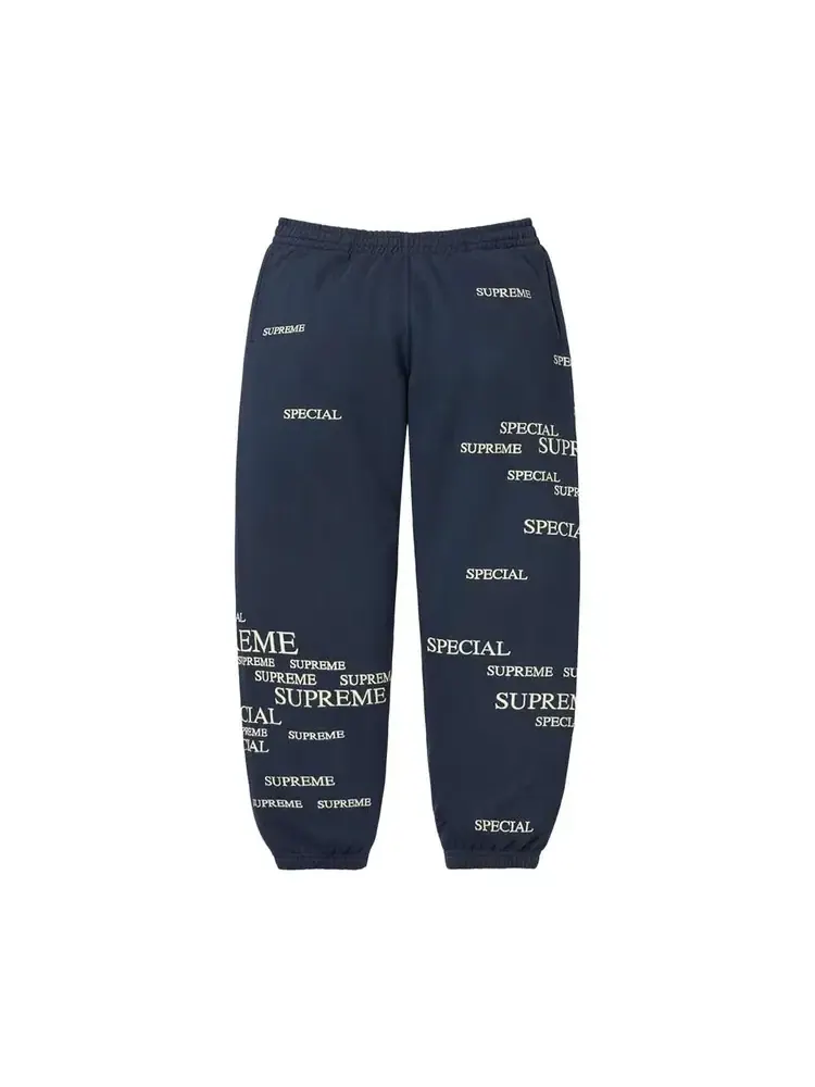 Спортивные штаны Supreme Special 'Navy' — изображение 1 из 2, синий