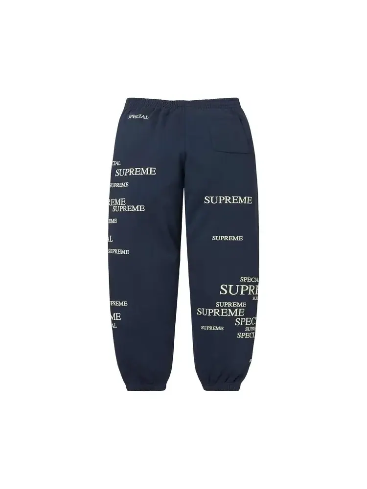 Спортивные штаны Supreme Special 'Navy' — изображение 2 из 2, синий