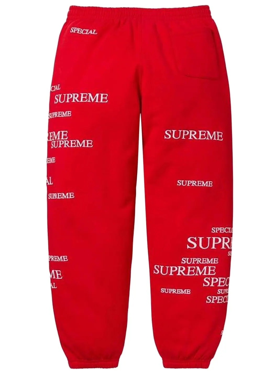 Спортивные штаны Supreme Special — изображение 2 из 2, красный