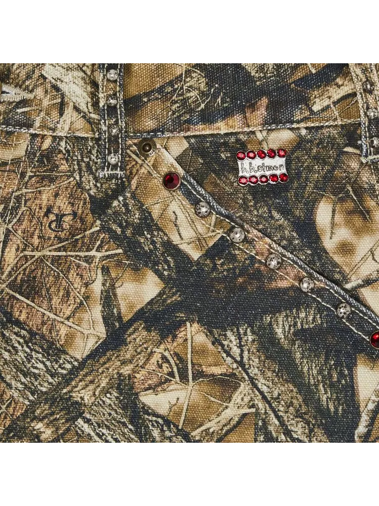 Брюки Supreme x b.b. Simon Studded Double Knee Painter Pant, TrueTimber HTC Fall Camo — 3