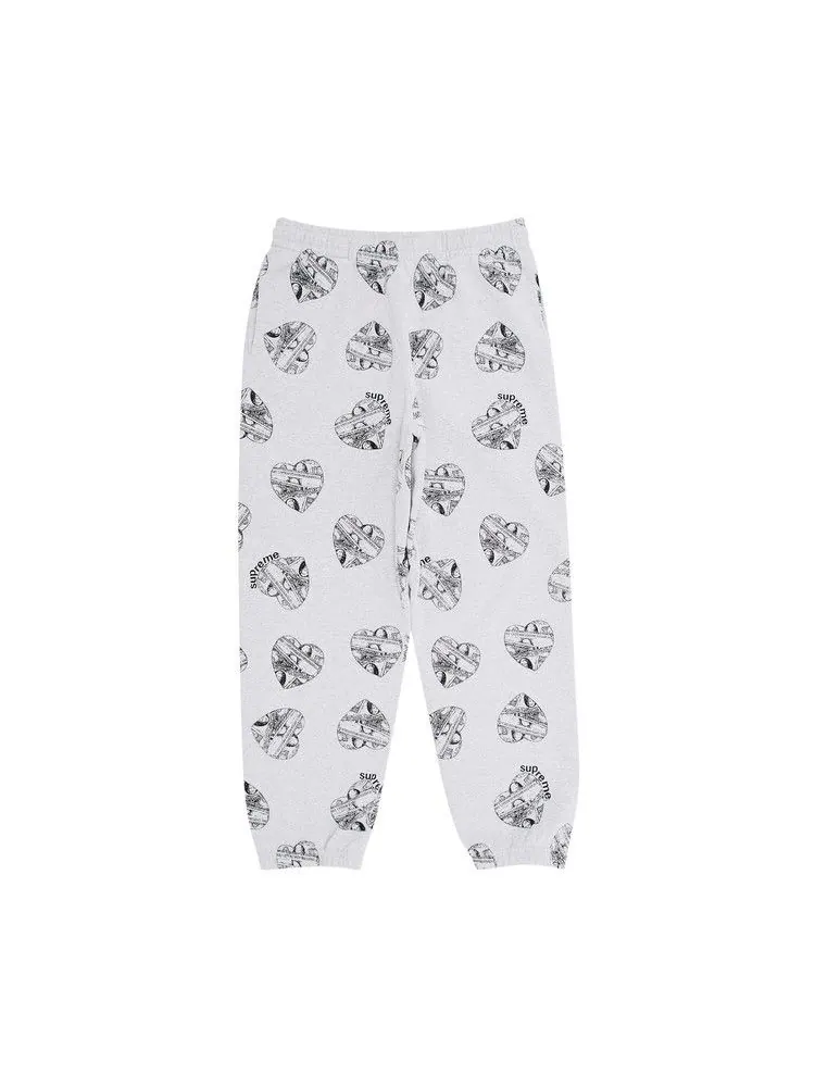 Спортивные брюки Supreme Love Cash Sweatpant — изображение 1 из 3, серый