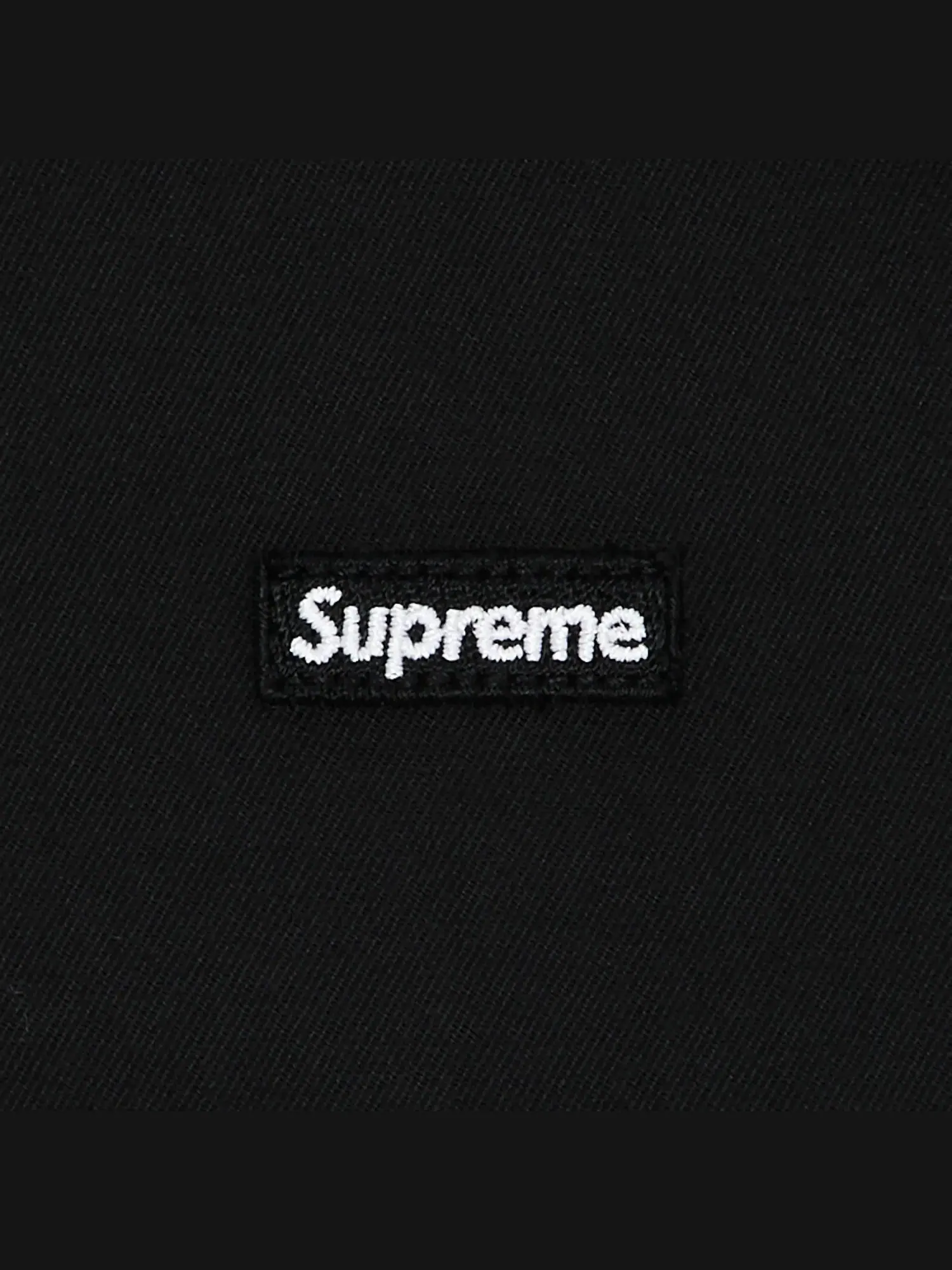 Футболка Supreme Small Box — изображение 3 из 3, черный