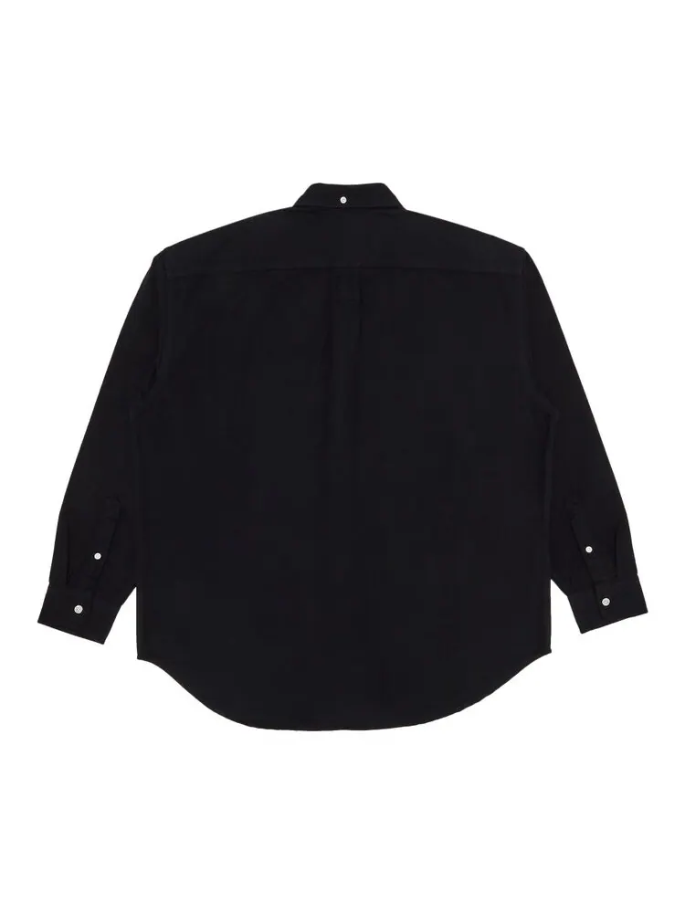 Рубашка Supreme Loose Fit Flannel Oxford Shirt — изображение 2 из 3, черный