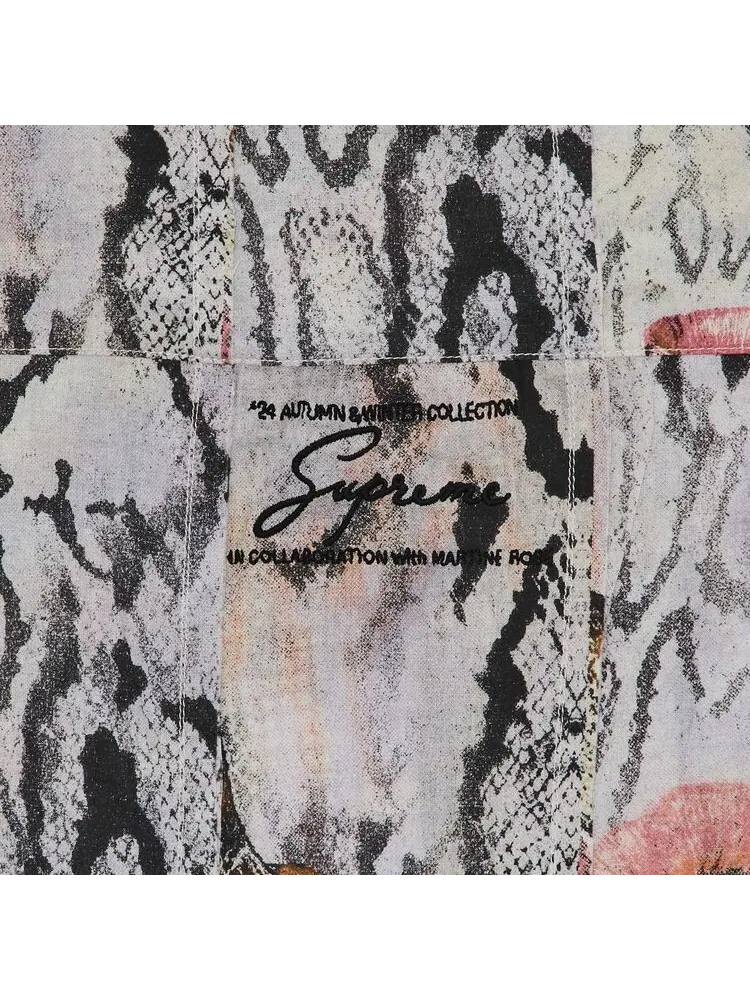 Рубашка Supreme x Martine Rose Patchwork Shirt Multicolor — изображение 3 из 3, мульти