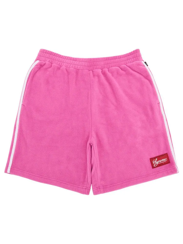 Шорты Supreme Polartec Short — изображение 1 из 3, розовый