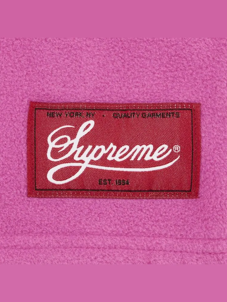 Шорты Supreme Polartec Short — изображение 3 из 3, розовый
