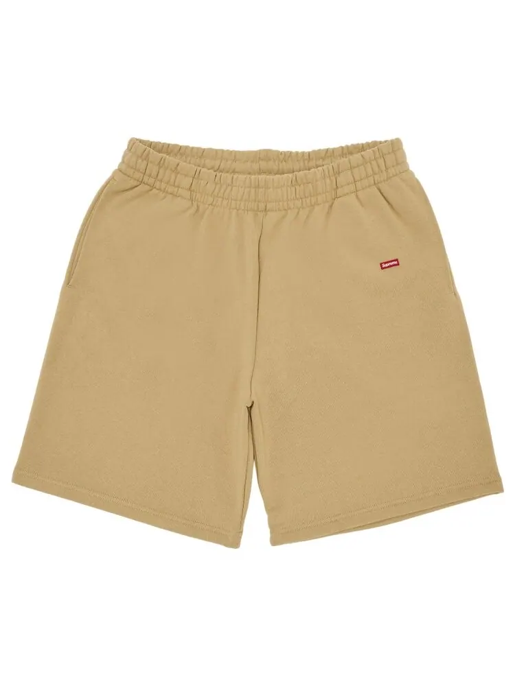 Спортивные шорты Supreme Small Box Sweatshort — изображение 1 из 3, темный бежевый