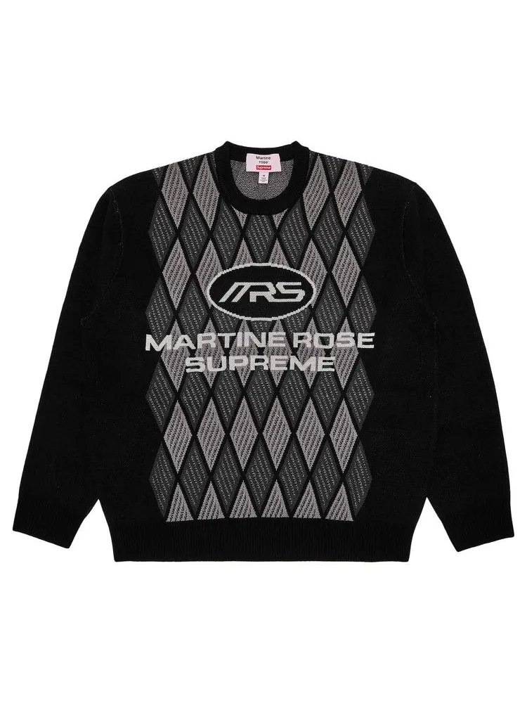 Свитер Supreme x Martine Rose Sweater — изображение 1 из 3, черный