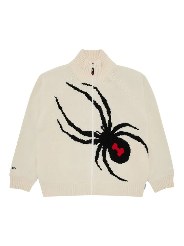 Свитер Supreme x Spyder WINDSTOPPER Zip Up Sweater Stone — изображение 1 из 3, серый