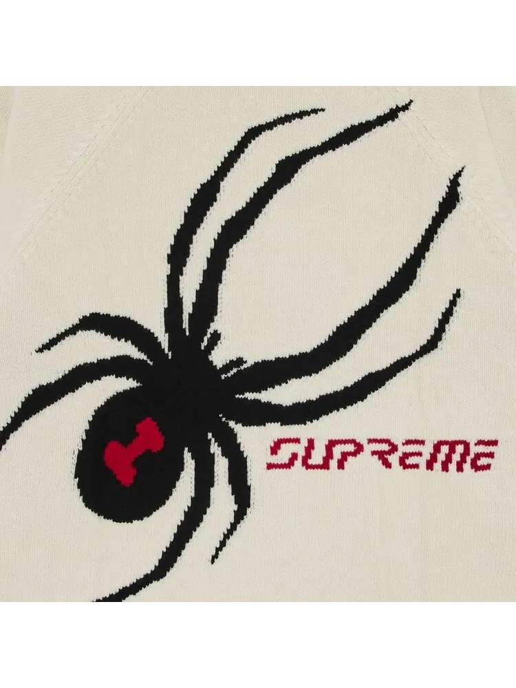 Свитер Supreme x Spyder WINDSTOPPER Zip Up Sweater Stone — изображение 3 из 3, серый
