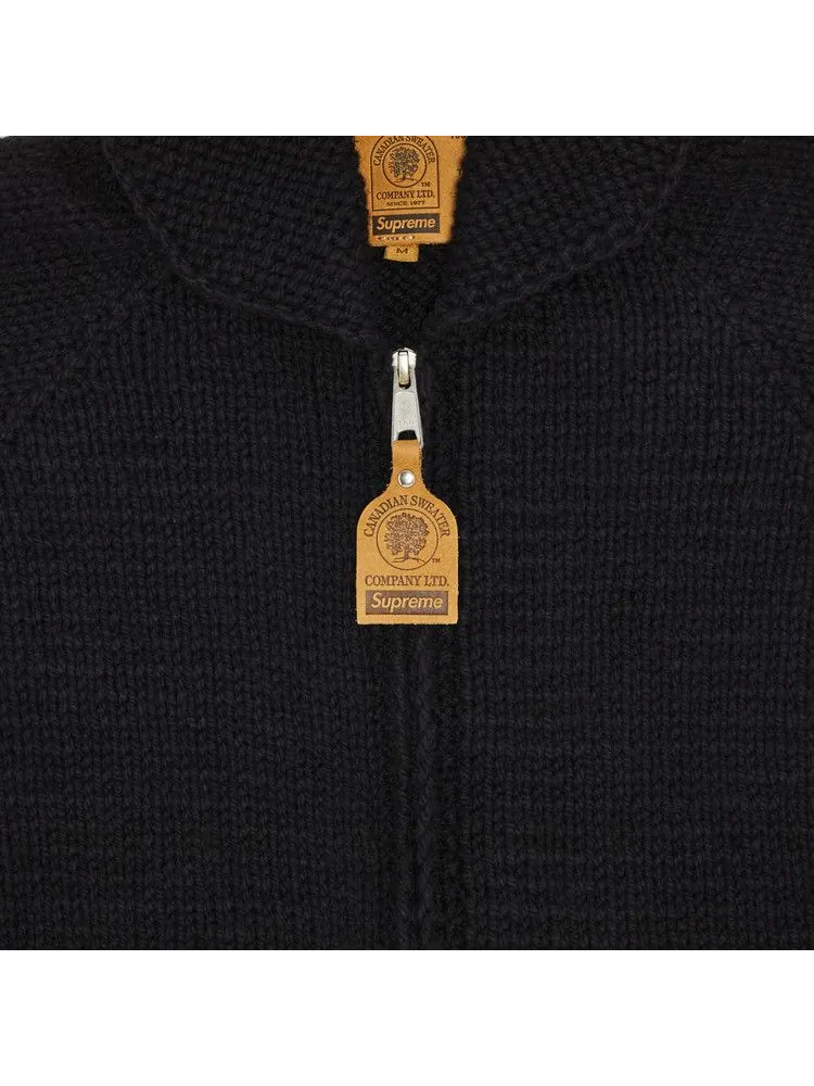 Свитер Supreme Child Of Hell Cowichan Sweater 'Black' — изображение 3 из 3, черный