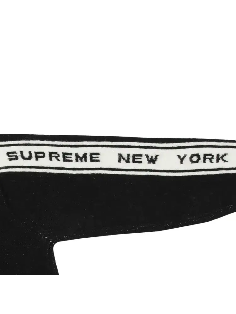 Свитер Supreme с полосками на спине — изображение 3 из 3, черный