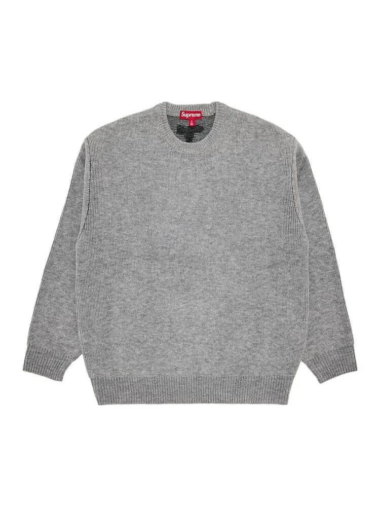 Свитер Supreme x Thrasher Sweater Heather Grey — изображение 2 из 3, серый