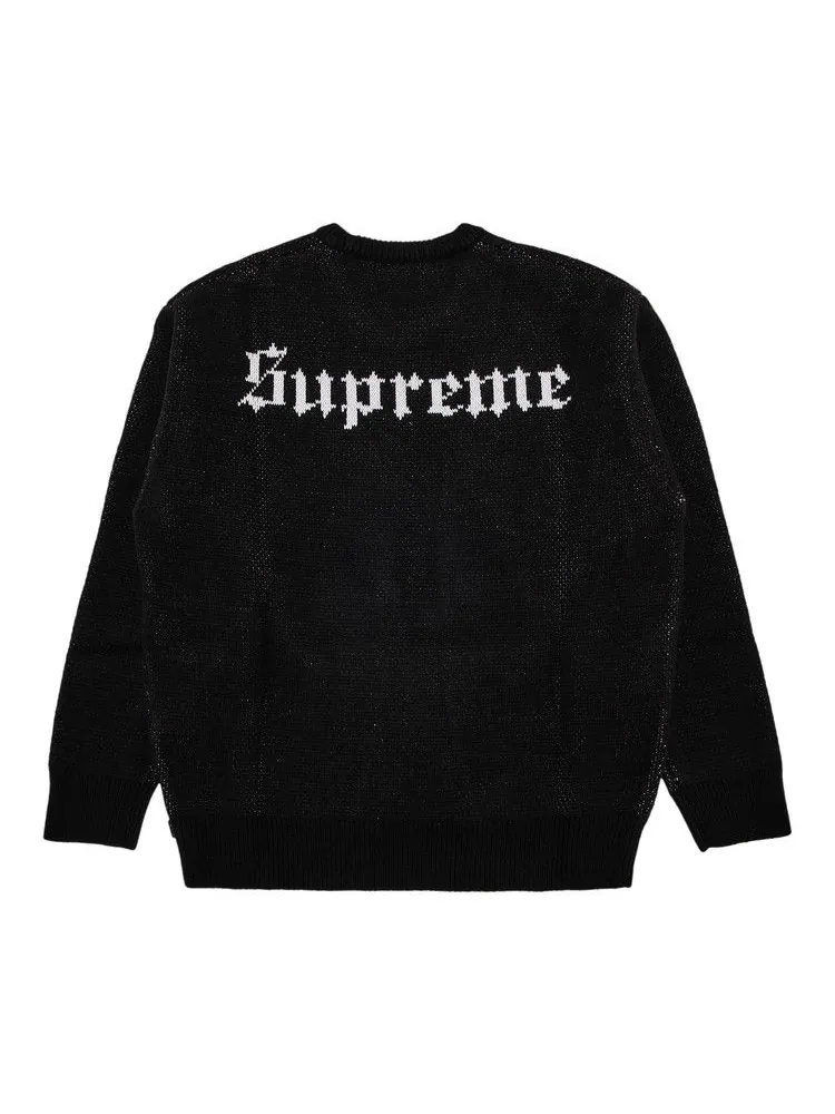 Свитер Supreme Snow White Sweater — изображение 2 из 3, черный