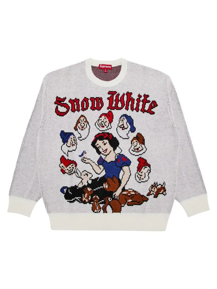 Свитер Supreme Snow White Sweater — изображение 1 из 3, белый