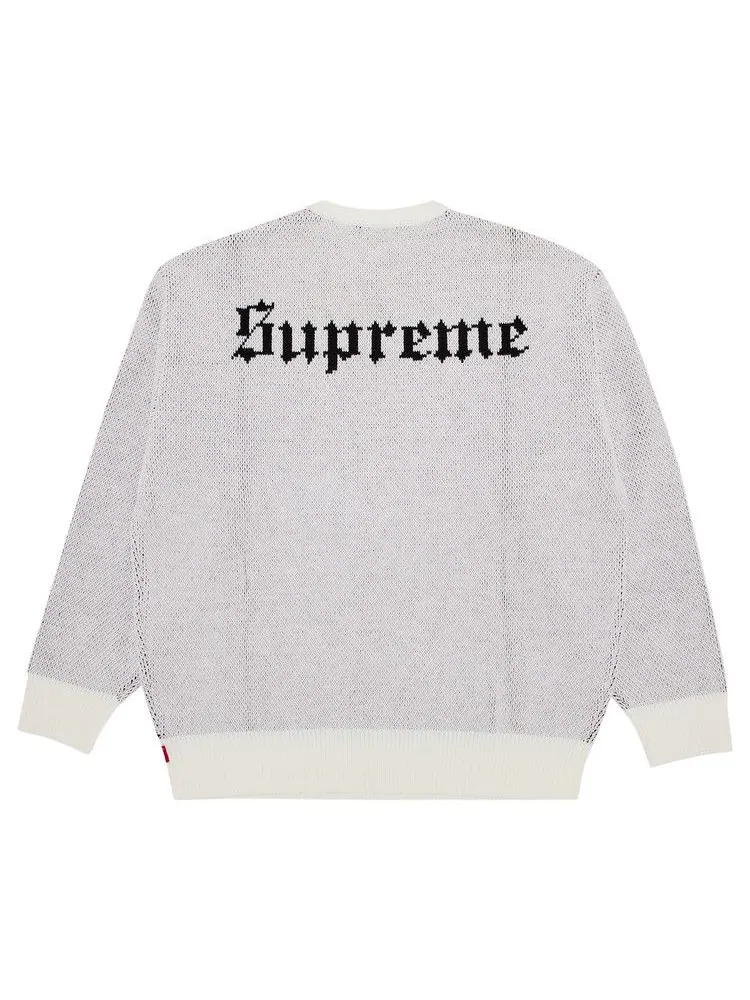 Свитер Supreme Snow White Sweater — изображение 2 из 3, белый