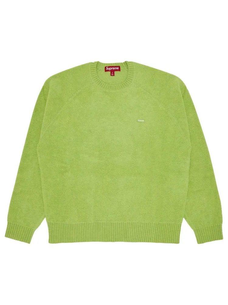 Свитер Supreme Terry Small Box Sweater Green — изображение 1 из 2, зеленый