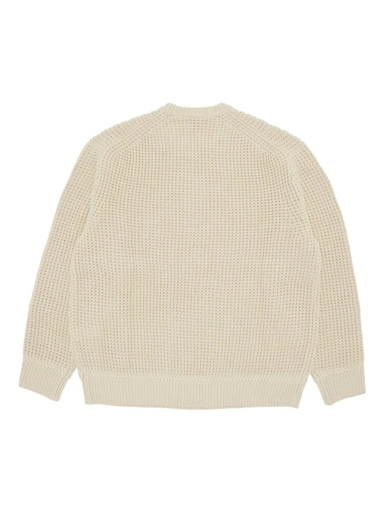 Свитер Supreme Waffle Small Box Sweater — изображение 2 из 3, серый
