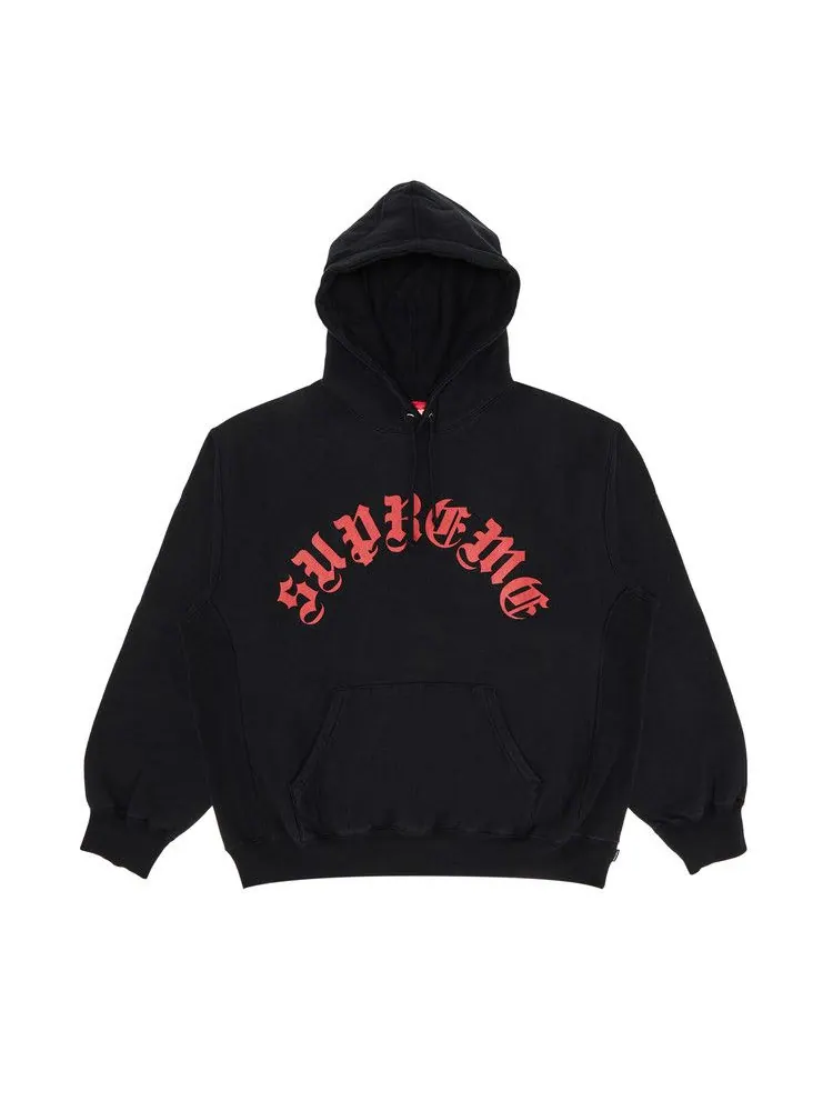 Толстовка Supreme Printed Arc Hooded Sweatshirt — изображение 1 из 2, черный