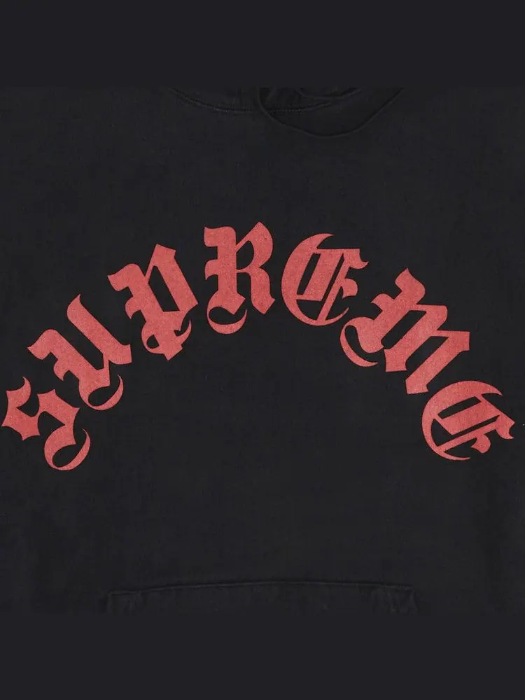 Толстовка Supreme Printed Arc Hooded Sweatshirt — изображение 2 из 2, черный