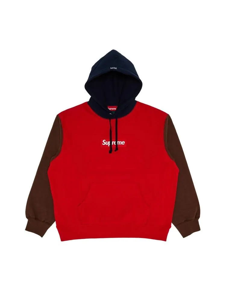 Толстовка Supreme Box Logo Hooded Sweatshirt Multicolor — изображение 1 из 3, мульти