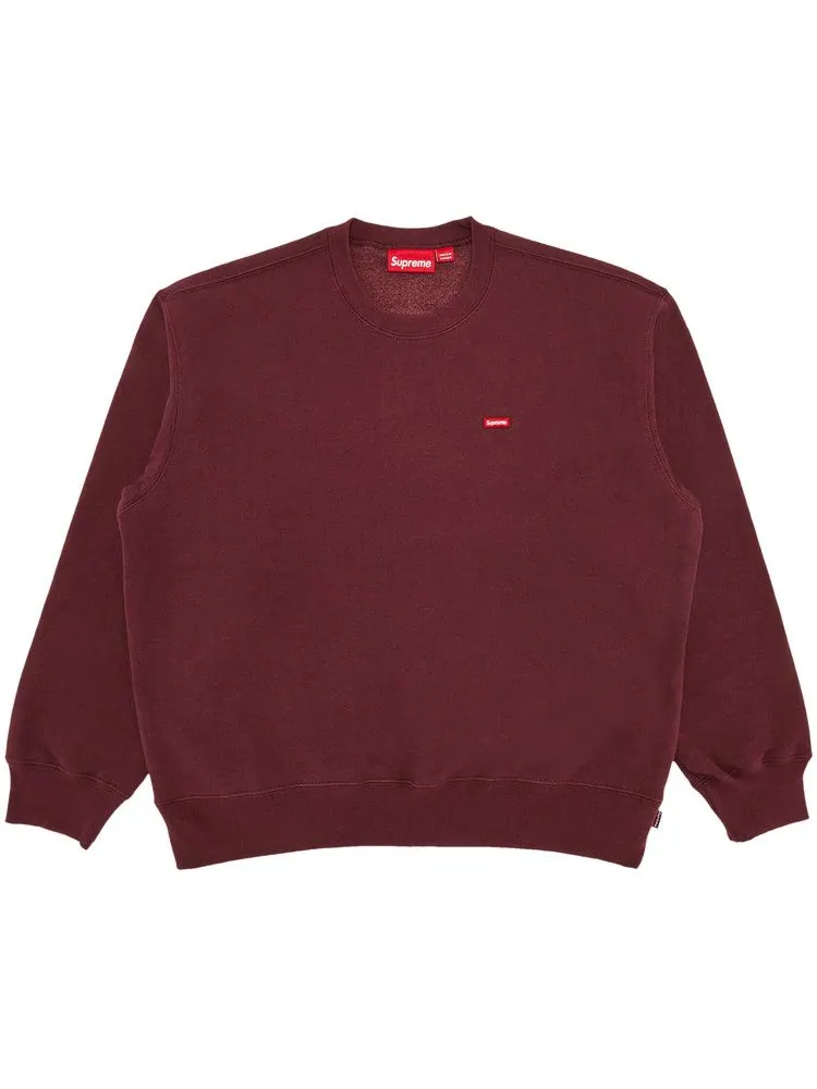 Свитер Supreme Small Box Crewneck — изображение 1 из 2, коричневый