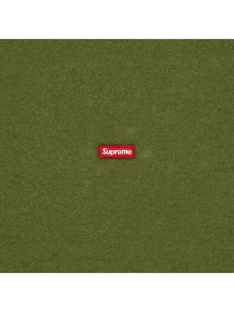 Свитшот Supreme Small Box Crewneck 'Olive' — изображение 2 из 2, зеленый