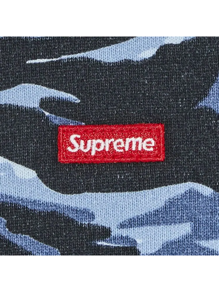 Толстовка Supreme Small Box Hooded Sweatshirt — изображение 2 из 2, синий