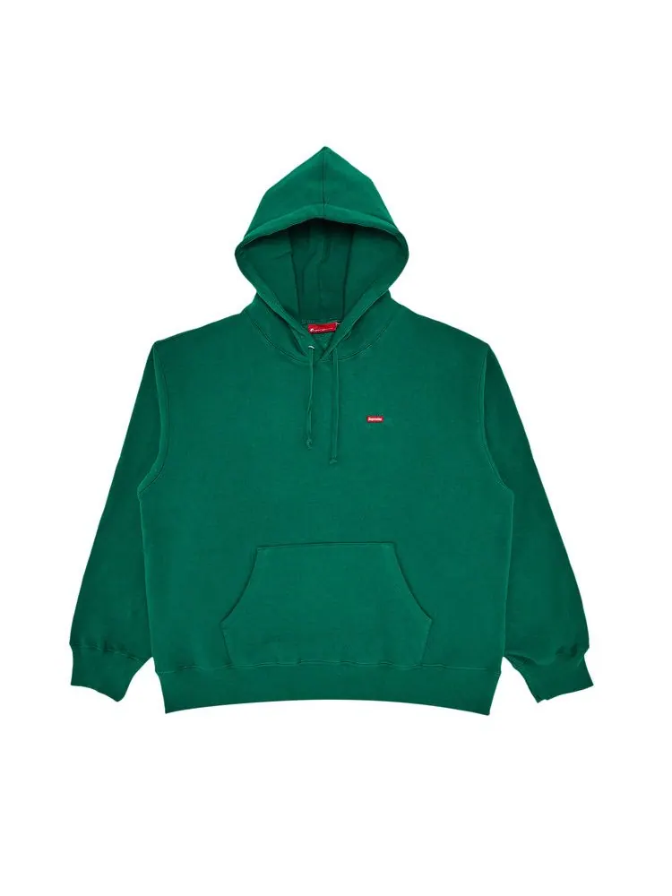Толстовка Supreme Small Box Hooded Sweatshirt — изображение 1 из 2, зеленый