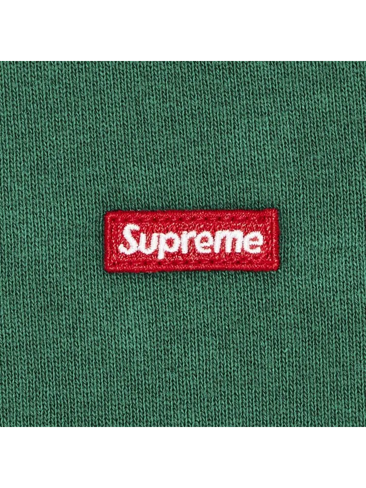 Толстовка Supreme Small Box Hooded Sweatshirt — изображение 2 из 2, зеленый