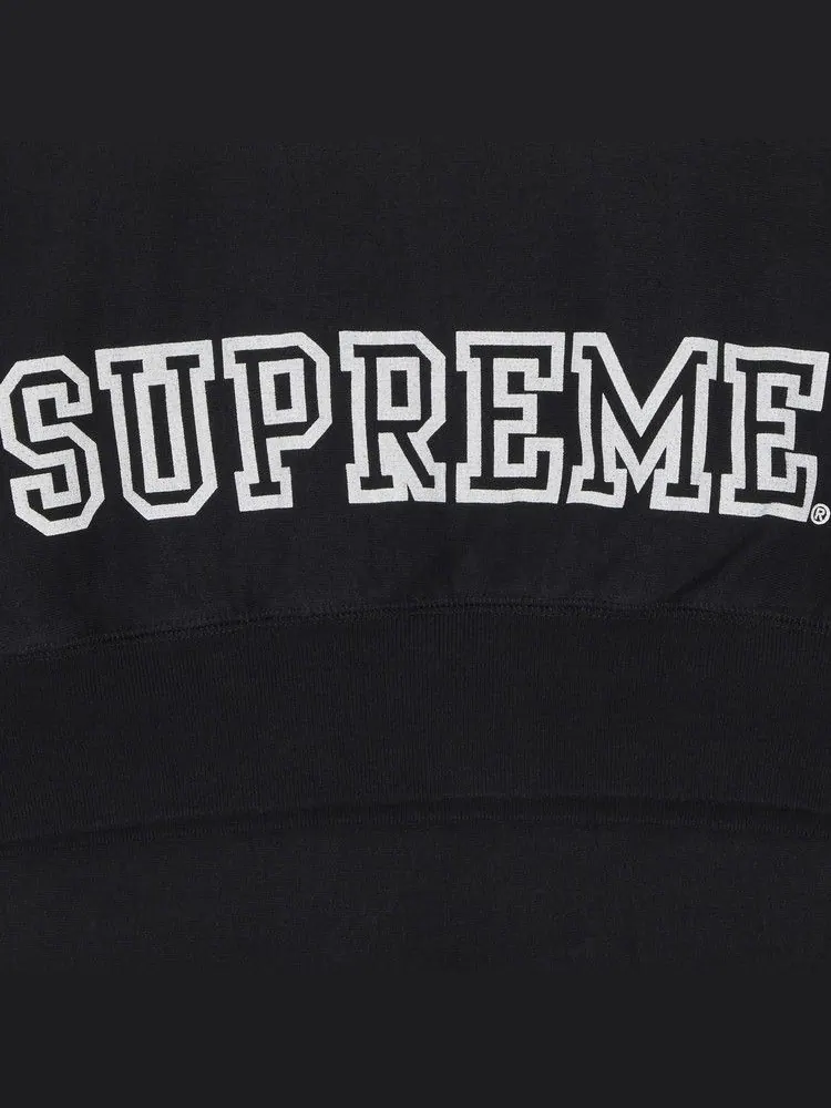 Толстовка Supreme Collegiate Sleeve Hooded Sweatshirt — изображение 3 из 3, черный