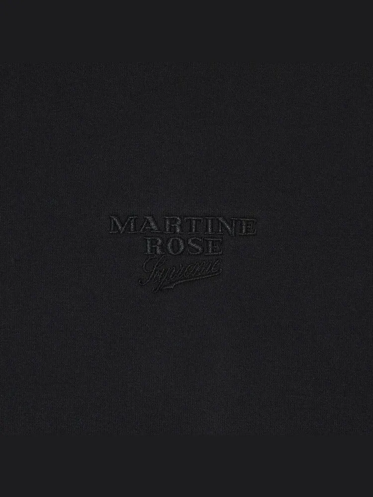 Толстовка Supreme x Martine Rose Towel Zip Up Hooded Sweatshirt — изображение 3 из 3, черный