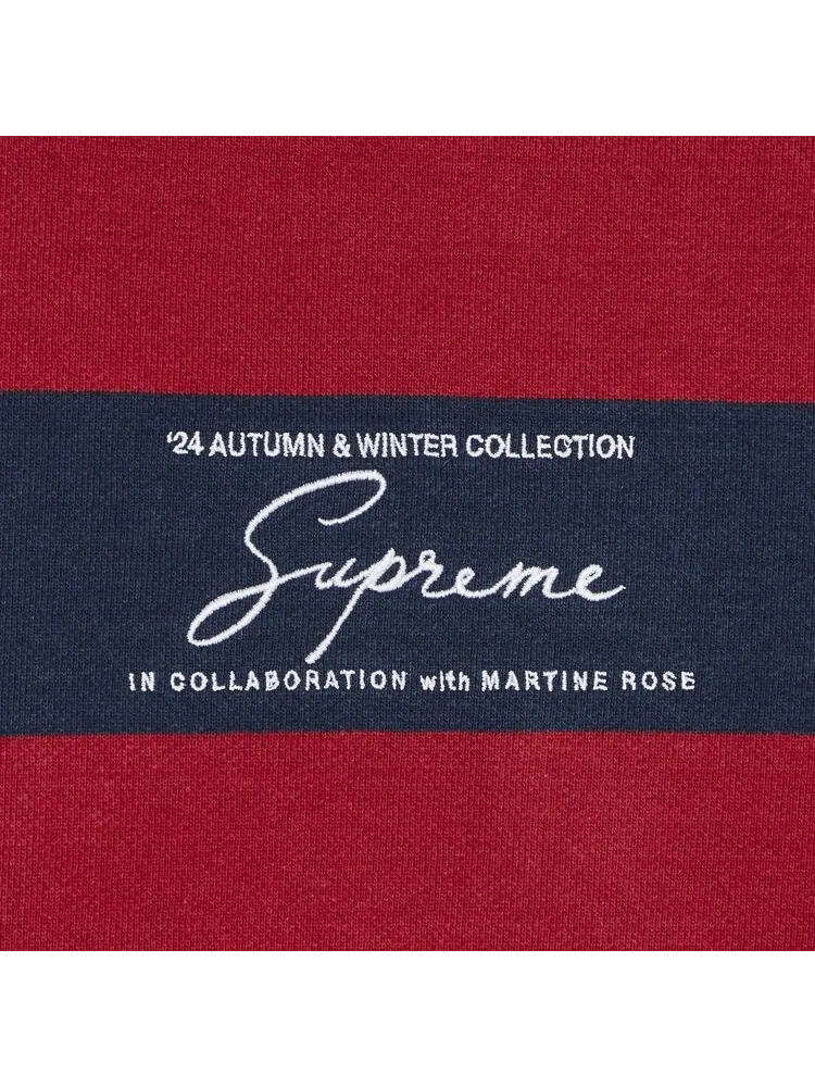 Толстовка Supreme x Martine Rose Hooded Sweatshirt Stripe — изображение 3 из 3, полоса