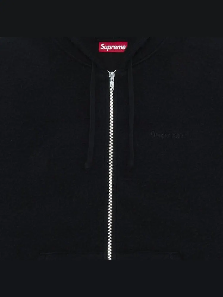 Толстовка Supreme Pilled Zip Up Hooded Sweatshirt — изображение 2 из 2, черный