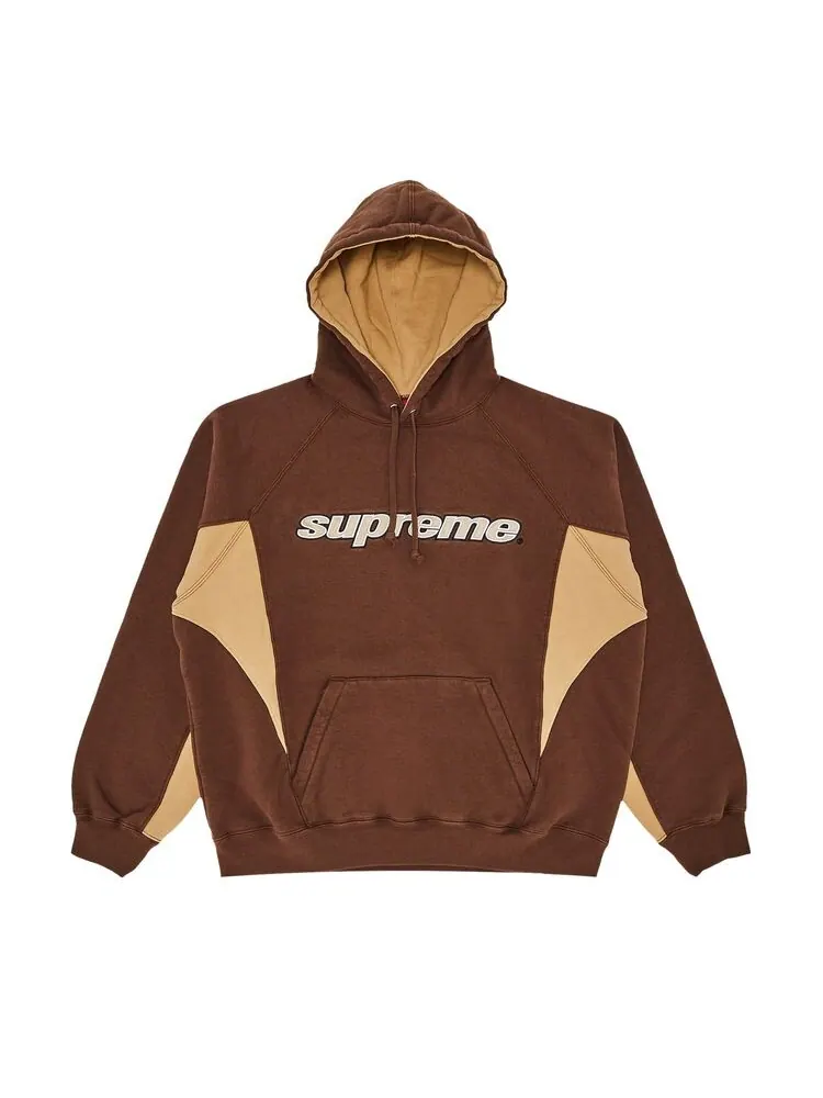 Толстовка Supreme Division Hooded Sweatshirt Brown — изображение 1 из 3, коричневый
