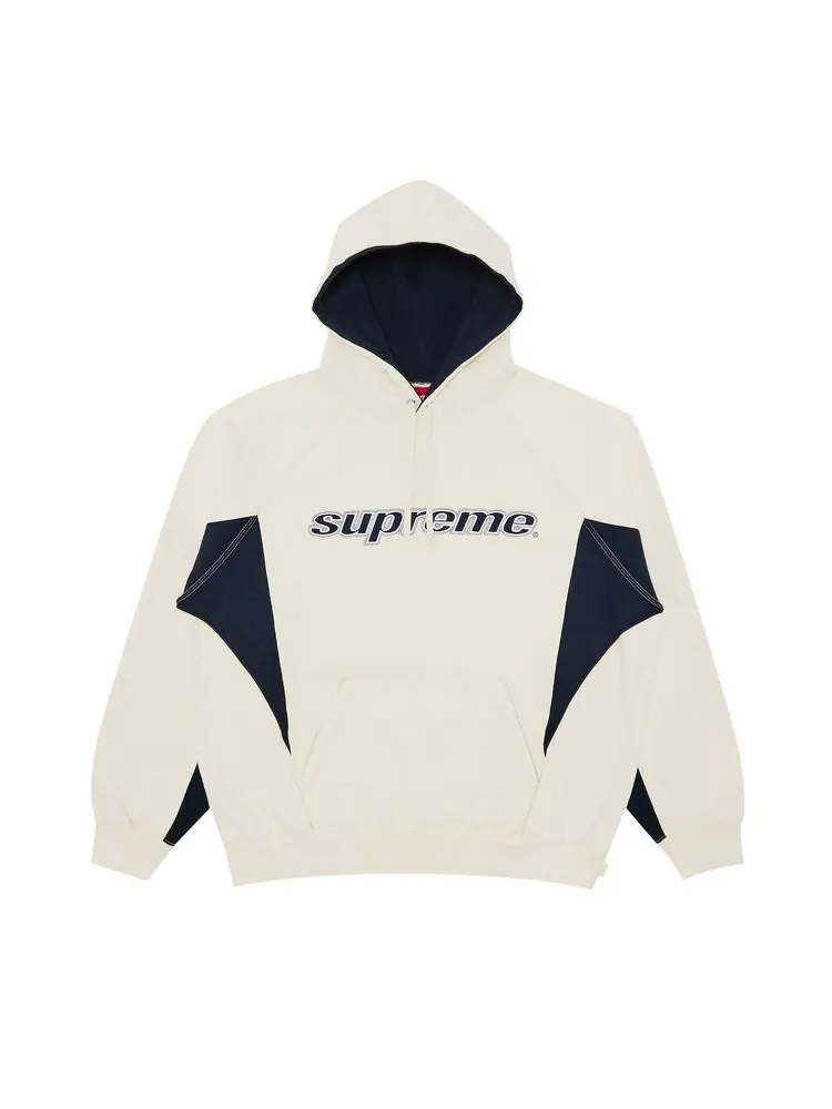 Толстовка Supreme Division Hooded Sweatshirt Natural — изображение 1 из 3, прозрачный