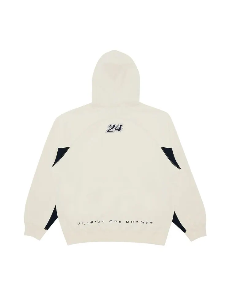 Толстовка Supreme Division Hooded Sweatshirt Natural — изображение 2 из 3, прозрачный