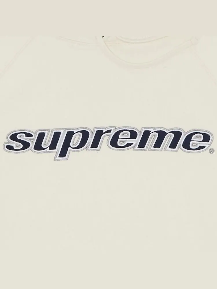 Толстовка Supreme Division Hooded Sweatshirt Natural — изображение 3 из 3, прозрачный