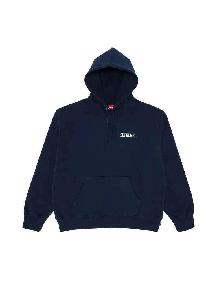 Толстовка Supreme Anarchy Hooded Sweatshirt — изображение 1 из 3, темно-синий