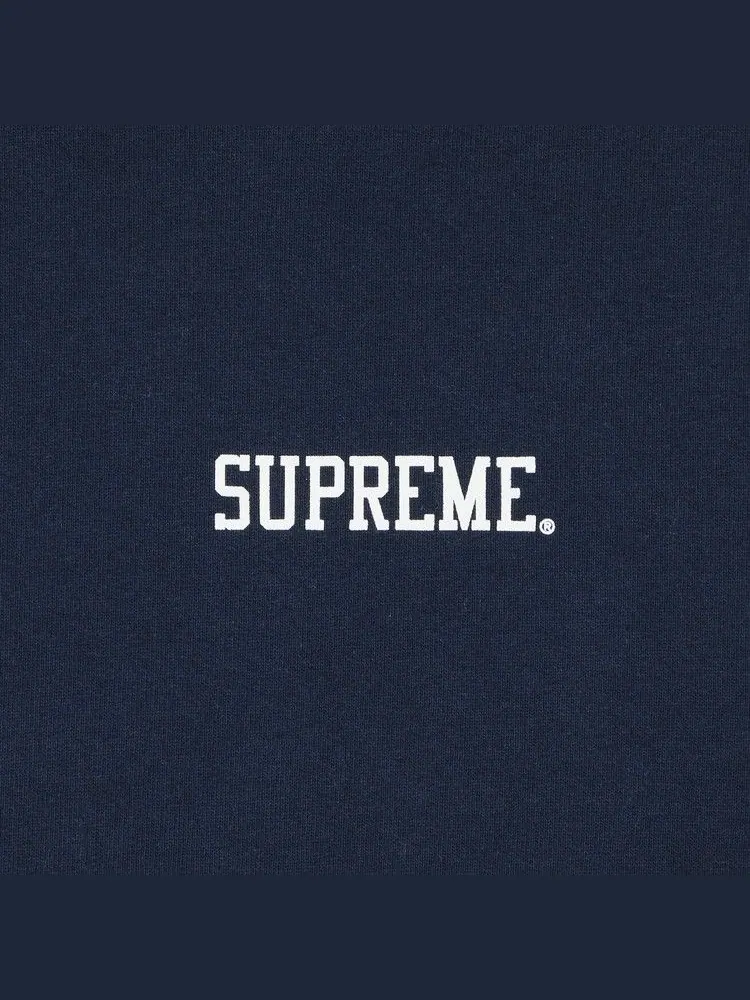 Толстовка Supreme Anarchy Hooded Sweatshirt — изображение 3 из 3, темно-синий