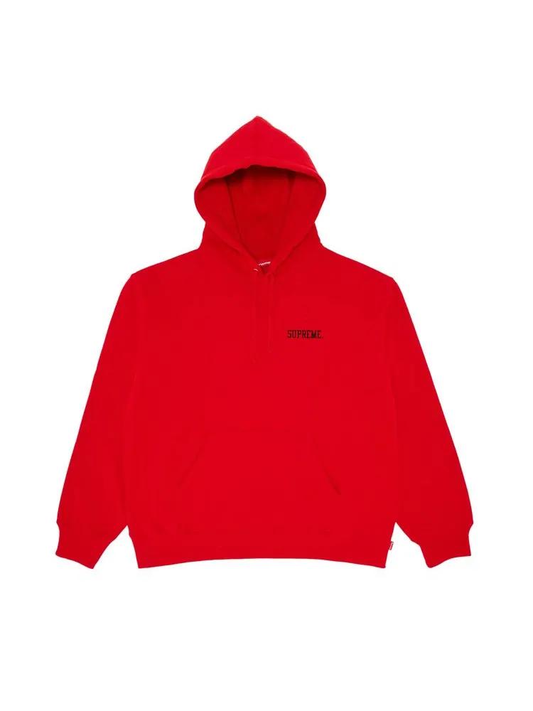 Толстовка Supreme Anarchy Hooded Sweatshirt 'Red' — изображение 1 из 3, красный