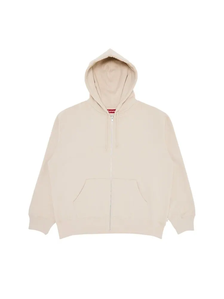 Толстовка Supreme x Thrasher Zip Up Hooded Sweatshirt Stone — изображение 1 из 3, серый