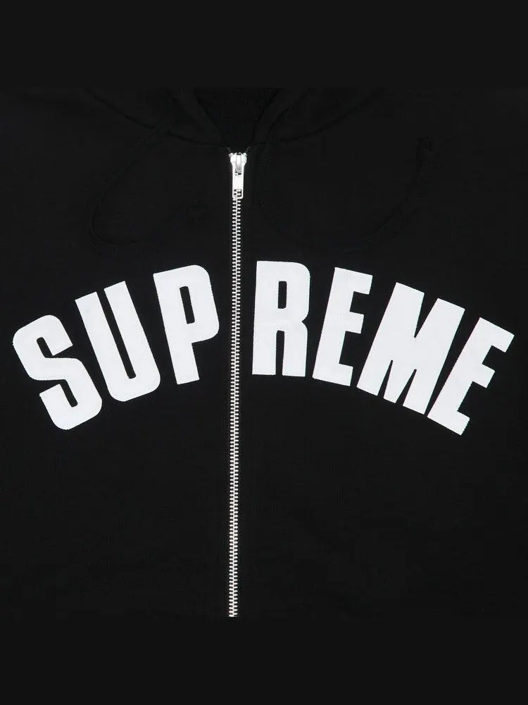 Толстовка Supreme Arc Thermal Zip Up Hooded Sweatshirt — изображение 2 из 2, черный